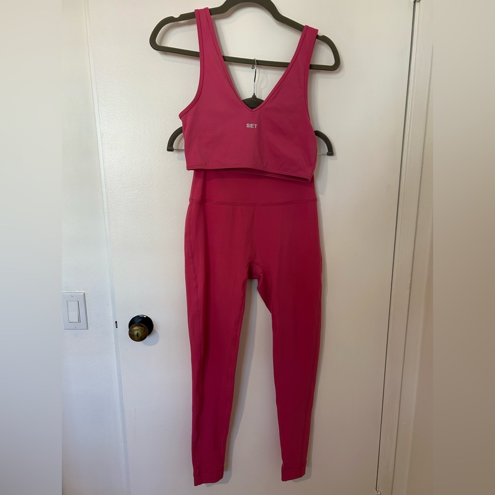 Women's Pink SET Active Set